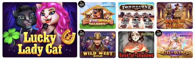 Игровые автоматы в Cat Casino